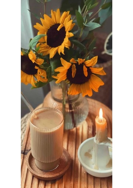 400 ml Isıya Dayanıklı Borosilikat Origami Stil Bardak - Kahve ve Sunum Bardağı - Borosilikat Bardak 1 Adet fırsatları