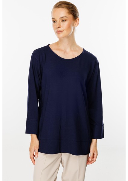Cepli Tunik Bluz-Lacivert