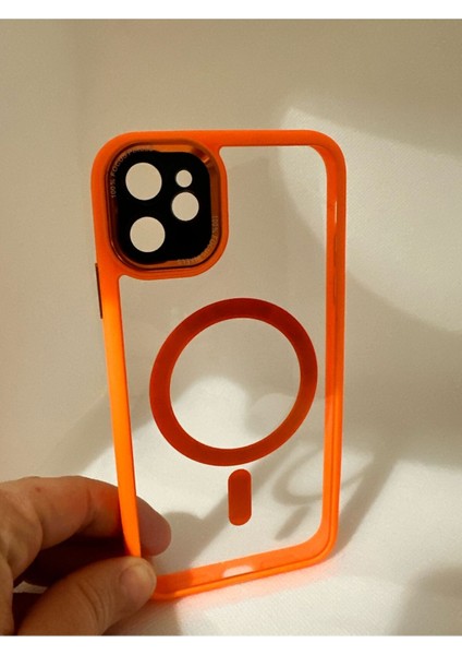 Iphone 11 Focus Pixel Magsafe Turuncu