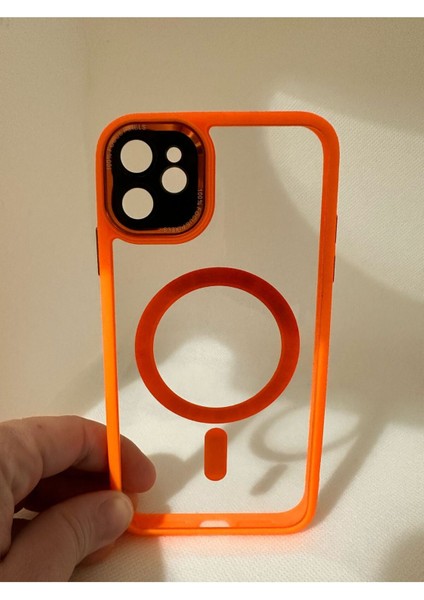 Iphone 11 Focus Pixel Magsafe Turuncu