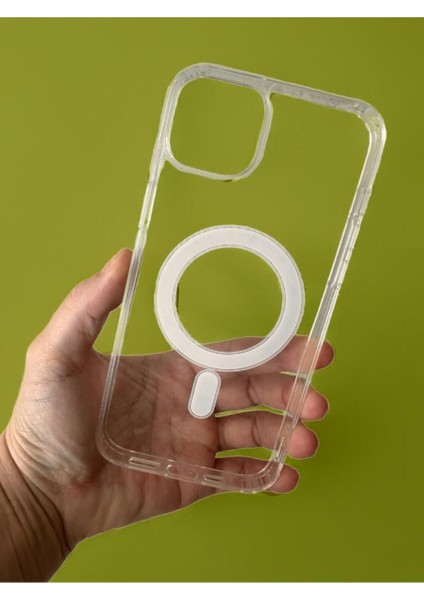 IPHONE 11 Pro Şeffaf Magsafe Özellikli Kılıf