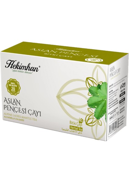 Aslan Pençesi Çayı (20 Süzen Poşet)