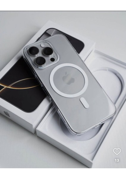 IPHONE 11 Şeffaf Magsafe Özellikli Kılıf