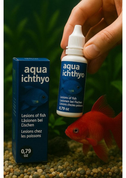 Contra-Ichtyo (Akvaryum Su Düzenleyici Deri Losyonu) 30 ml modelleri