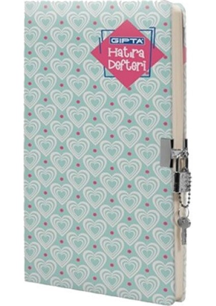 Gıpta Hatıra 17X24 120 Yaprak Kilitli Ip Dikişli Sert Kapaklı Defter