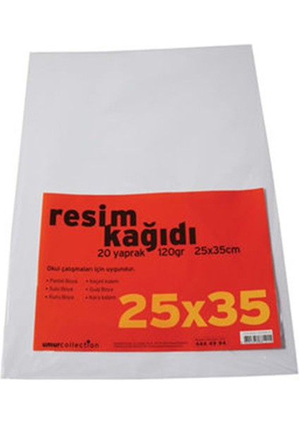 Umut Resim Kağıdı 25X35 100 Lü