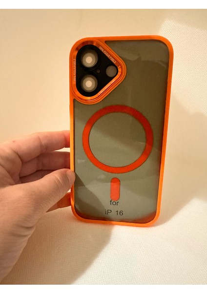 Iphone 16 Focus Pixel Magsafe Turuncu