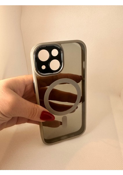 Iphone 15 Focus Pixel Magsafe Gri