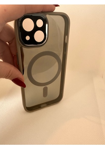 Iphone 15 Focus Pixel Magsafe Gri