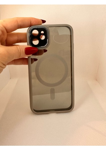 Iphone 11 Pixel Magsafe Gri