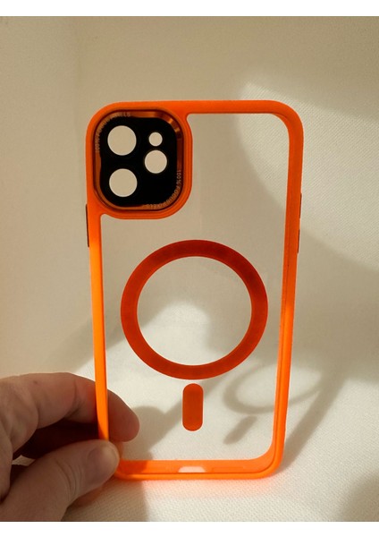 Iphone 11 Focus Pixel Magsafe Turuncu