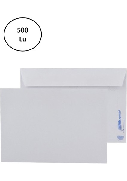 Asil Doğan Kare Zarf (Mektup) Extra Tutkallı 11.4X16.2 90 gr