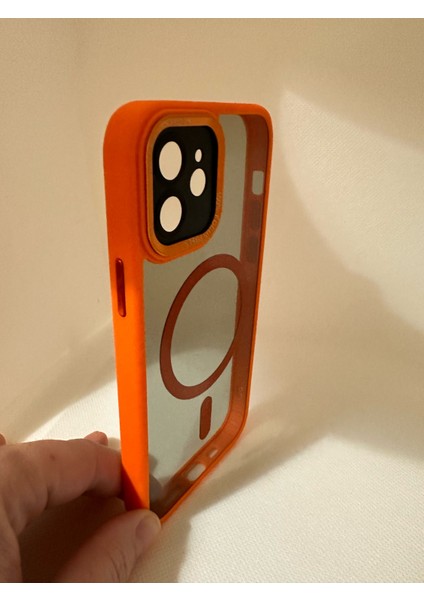Iphone 12 Focus Pixel Magsafe Turuncu modelleri