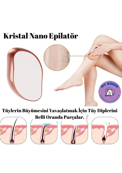 Crystal Eraser Epilasyon Aleti - Tüy Alma Cihazı - Epilatör / Epilasyon modelleri