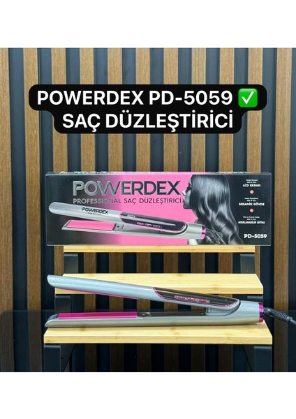 Saç Düzleştirici, Seramik Plakalı, 230°C, Hızlı ve Sağlıklı Şekillendirme