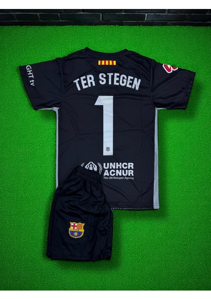 Yeni Sezon Barcelona Ter Stegen Çocuk Kaleci Forması
