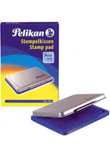 Pelikan Metal Istampa No1 Mavi 9X16 cm