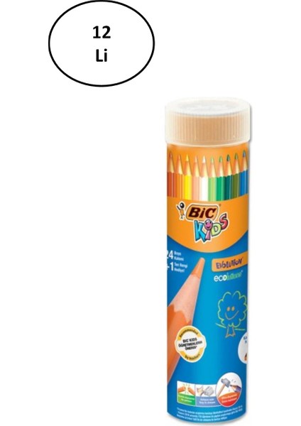 Bic Evolution Kuruboya Metal T24+1 12'li
