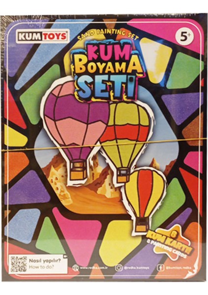 Redka Kum Boyama Seti