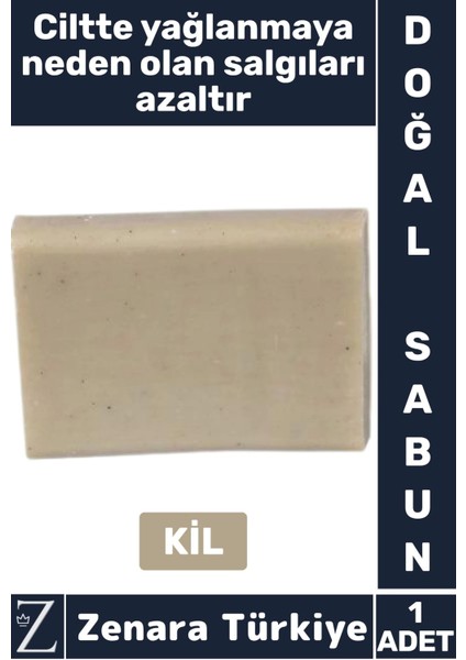 Bitkisel Organik Doğal Saç Yüz Vücut El Kullanım Hassas Kuru Ciltler İçin Sabun Kil