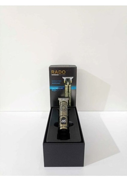 RD-378 Profesyonel Deluxe LCD Ekran Tıraş Makinesi Saç Sakal Ense Çizim