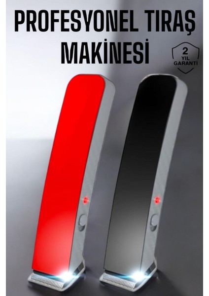 Paslanmaz Çelik Tıraş Makinesi Şarjlı Islak ve Kuru Bej li