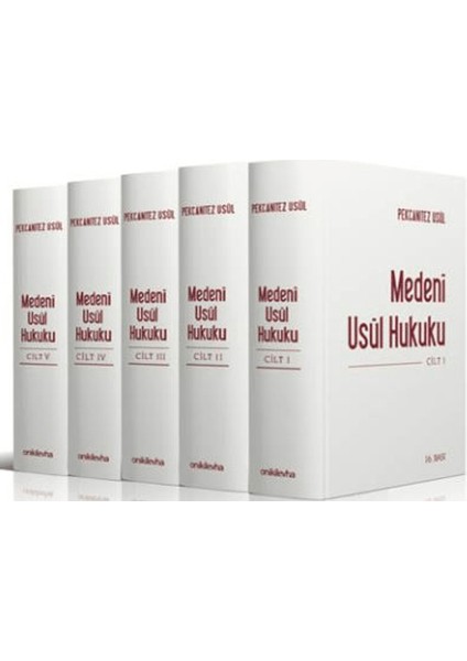 Pekcanıtez Usul - Medeni Usul Hukuku (5 Cilt)