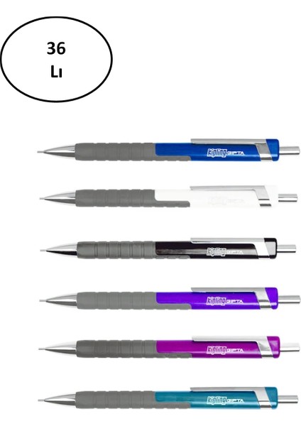 Gıpta Versatil Kalem Kipling 0.9mm 3 Renk 36LI Stand