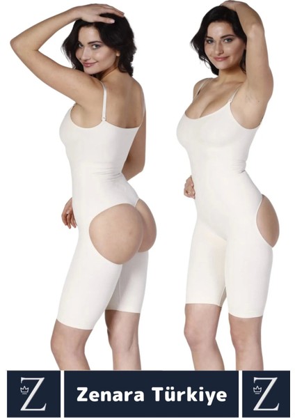 Iz Iç Göstermez Kaymaz Vücut Şekillendiren Sıkılaştıran Toparlayan Tam Boy Popo Açık Korse modelleri