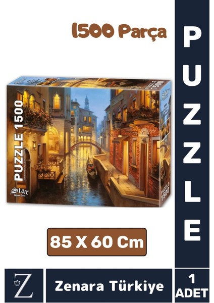 Eğlenceli Eğitici El Göz Görsel Algı Hafıza Beceri Geliştirici 1500 Parça Puzzle Altın Bir An