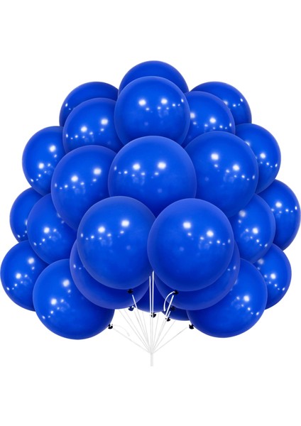 12 Inç Koyu Mavi Lateks Balon - 100’LÜ Paket (Iç & Dış Mekan Uyumlu) fiyatları