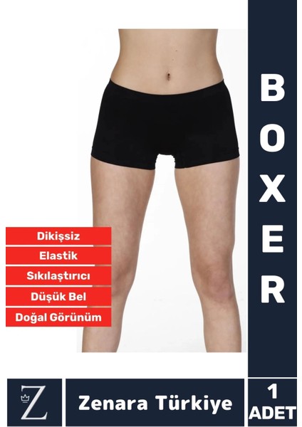 Gündelik Iz Göstermez Düşük Bel Vücut Sıkılaştıran Incelten Toparlayan Dikişsiz Bato Boxer Korse