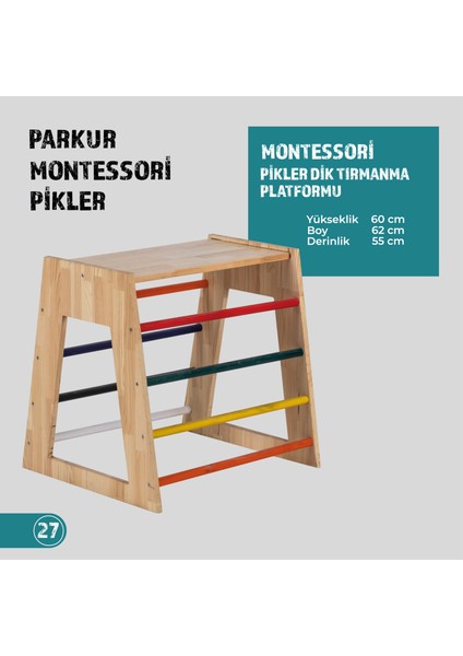 Montessori Pikler Dik Merdiven fırsatları