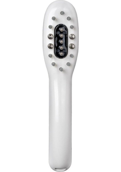 Titreşimli ve LED'li şarjlı saç tarak, serum damlatma, 220-240V, beyaz renk indirimleri