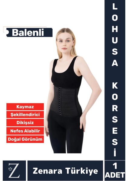 Özel Üretim Vücut Şekillendiren Beden Küçülten Toparlayan Doğum Sonrası Balenli Lohusa Korsesi