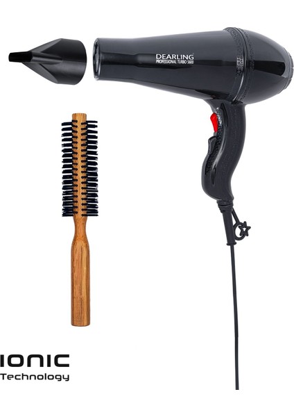 2500W Profesyonel Kuaför Tipi Fön Makinesi | Ac Motor | 2 Isı/hız Ayarı | 2 Yıl Garantili