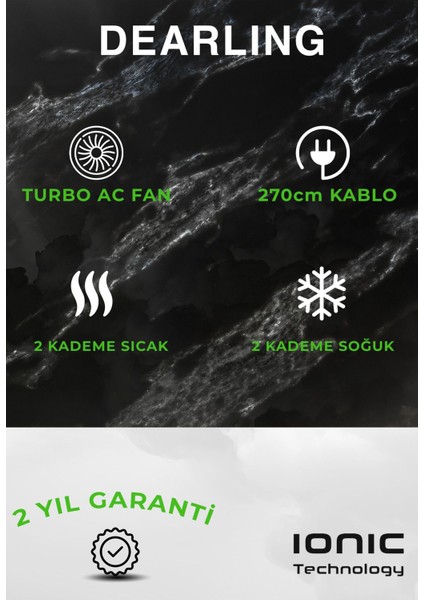 2500W Profesyonel Kuaför Tipi Fön Makinesi | Ac Motor | 2 Isı/hız Ayarı | 2 Yıl Garantili