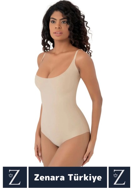 Iz Iç Göstermez Kaymaz Vücut Sıkılaştıran Incelten Toparlayan Lazer Kesim Gögüs Destekli Body Korse modelleri