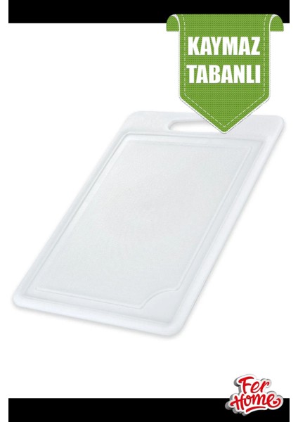 Kesme Tahtası Plastik Büyük Kesme Sunum Tahtası Kesim Panosu 225X325 mm ROYALEKS-FR-108 fiyatları