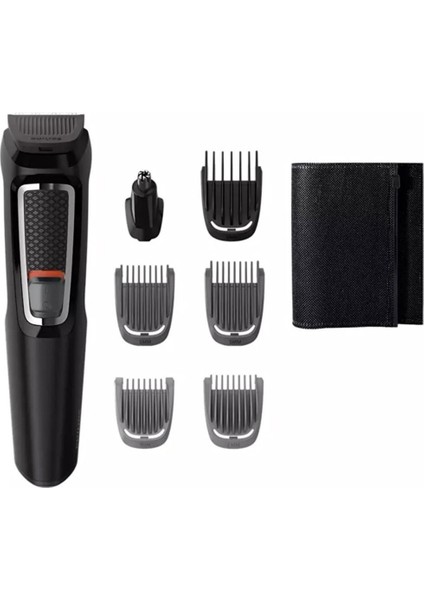 Çok Fonksiyonlu Erkek Bakım Seti, Şık ve Pratik Siyah Tasarım