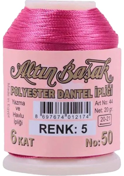 3 Adet Oya ve Dantel Ipi 20 gr - Royaleks - No: 005 modelleri