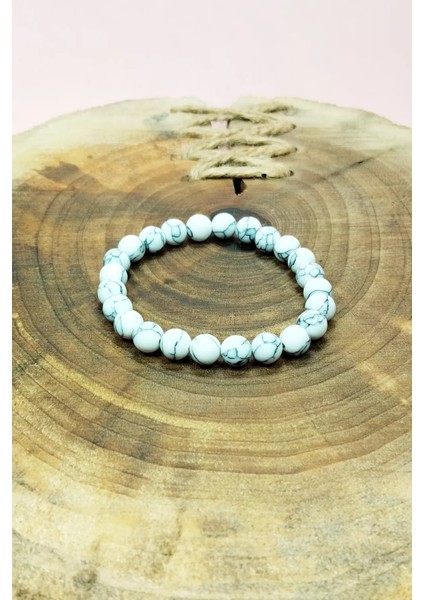 Havlit Doğal Taş Bileklik Kutulu modelleri