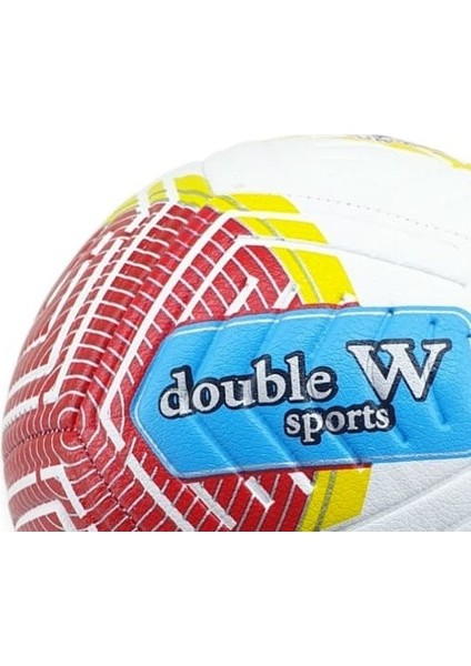Futbol Topu Dikişli Kabartma Yüzey 420 gr No: 5 - FB- 680- KIRMIZI (Lisinya)