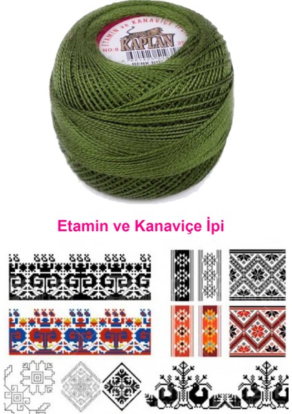 Etamin ve Kanaviçe Ipi 8 No Kod/renk: 116 - Royaleks