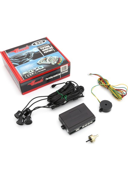 Ford Connect Uyumlu Araç Park Sensörü Ses Ikazlı E20 Siyah Sensör Autogoodstore