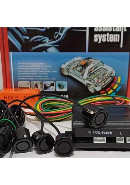 Ford Taunus Uyumlu Araç Park Sensörü Ses Ikazlı E20 Siyah Sensör Autogoodstore