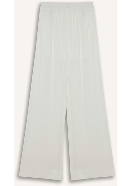 Wide Leg Cepli Yüksek Bel Standart Boy Krinkıl Viskon Geniş Paça Pantolon Z5705AZ25HS modelleri