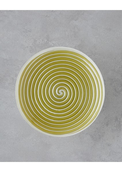 Swirly Cam Kek Standı 21 cm Yeşil fiyatları