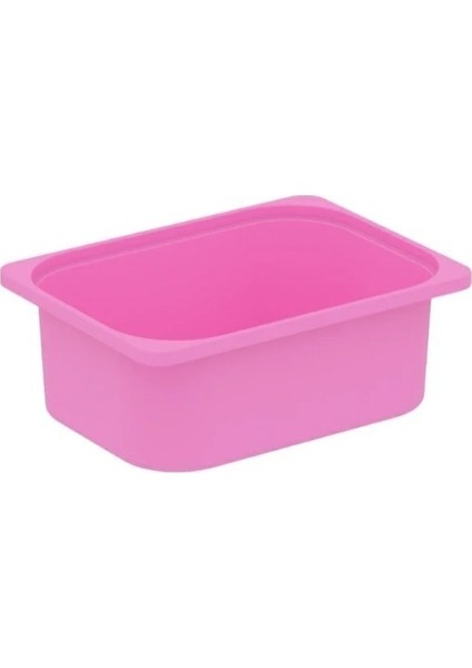 Trofast Pembe 42X30X10 cm Oyuncak Saklama Kutusu