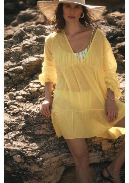 Ip Askı Bikini Takım 3268 Yeşil/sarı